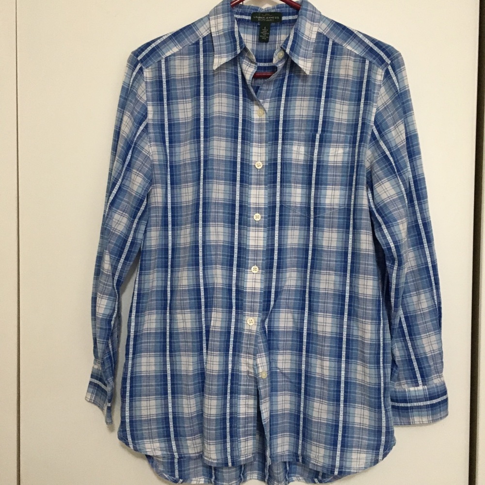 Plaid Ralph Lauren button down